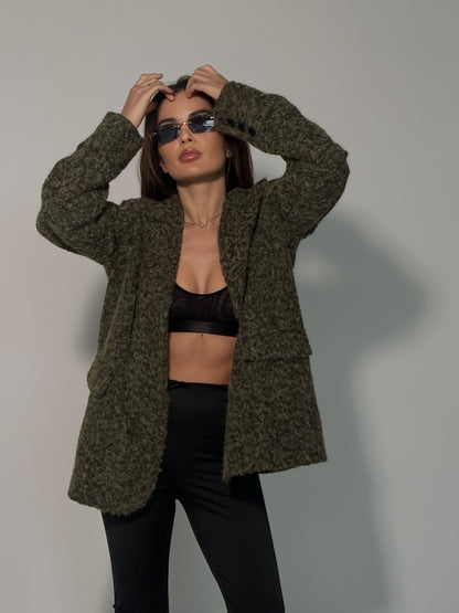 Блейзър Cocona от плътна материя