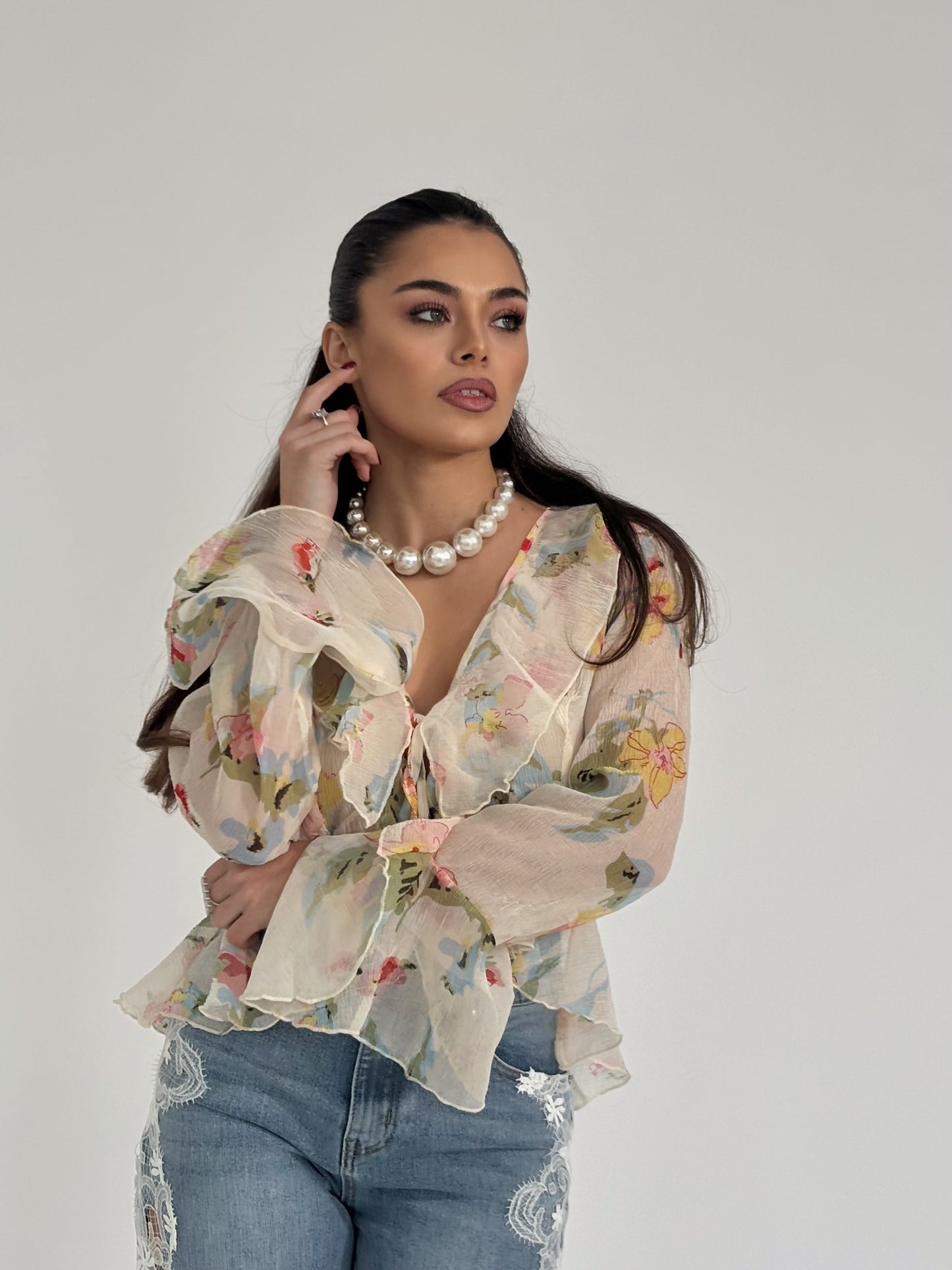 Блуза Mia с цвета