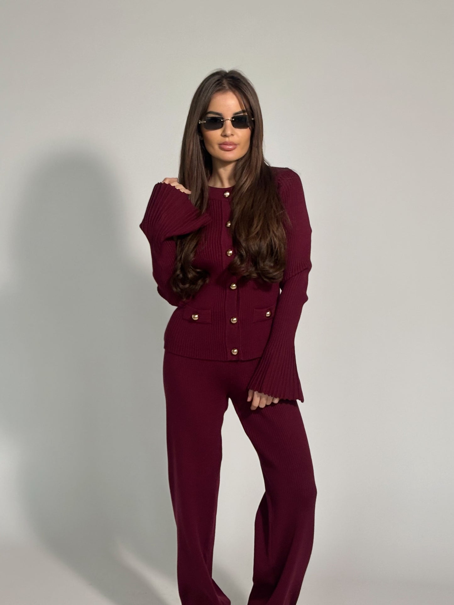 Комплект Valla от плътно рипсено плетиво