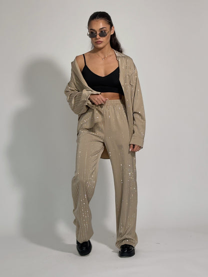 Сатенен комплект Riata с камъни