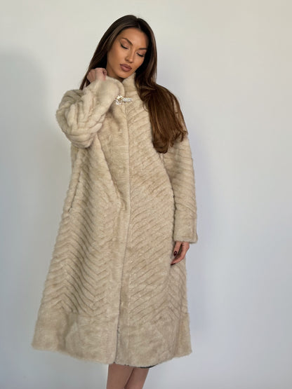 Палто от косъм Verona