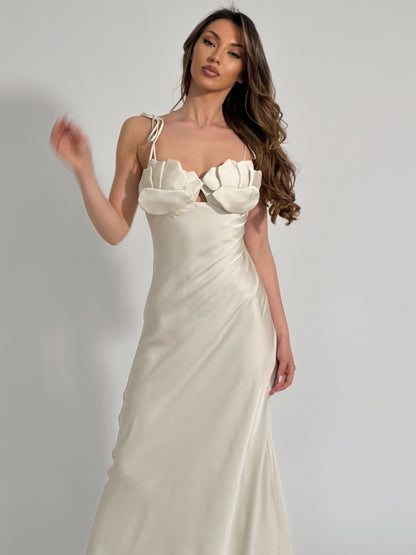 Сатенена рокля Dolchena