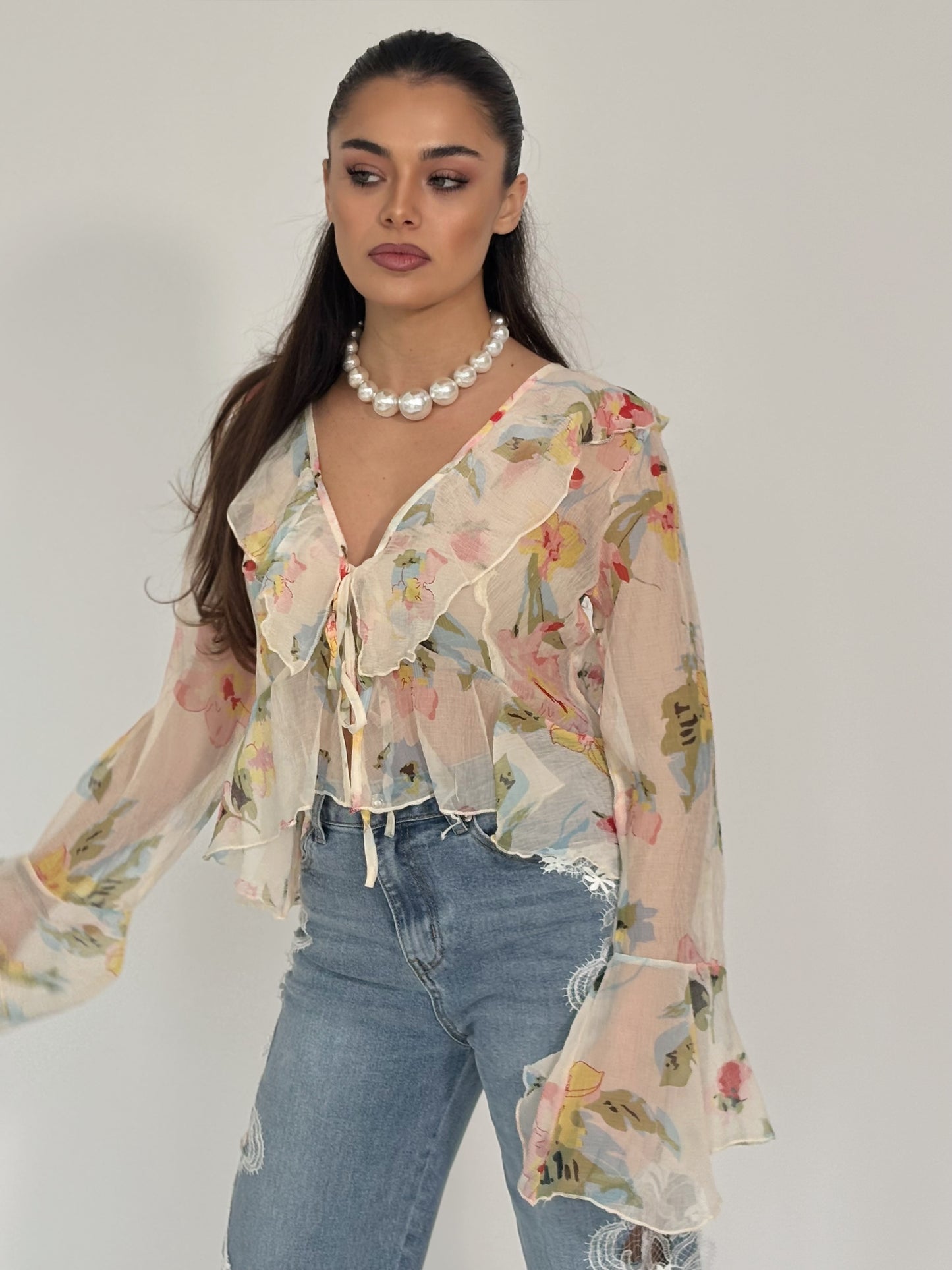 Блуза Mia с цвета