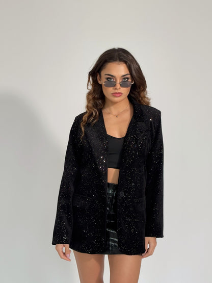 Блейзър с лъскав ефект Levina