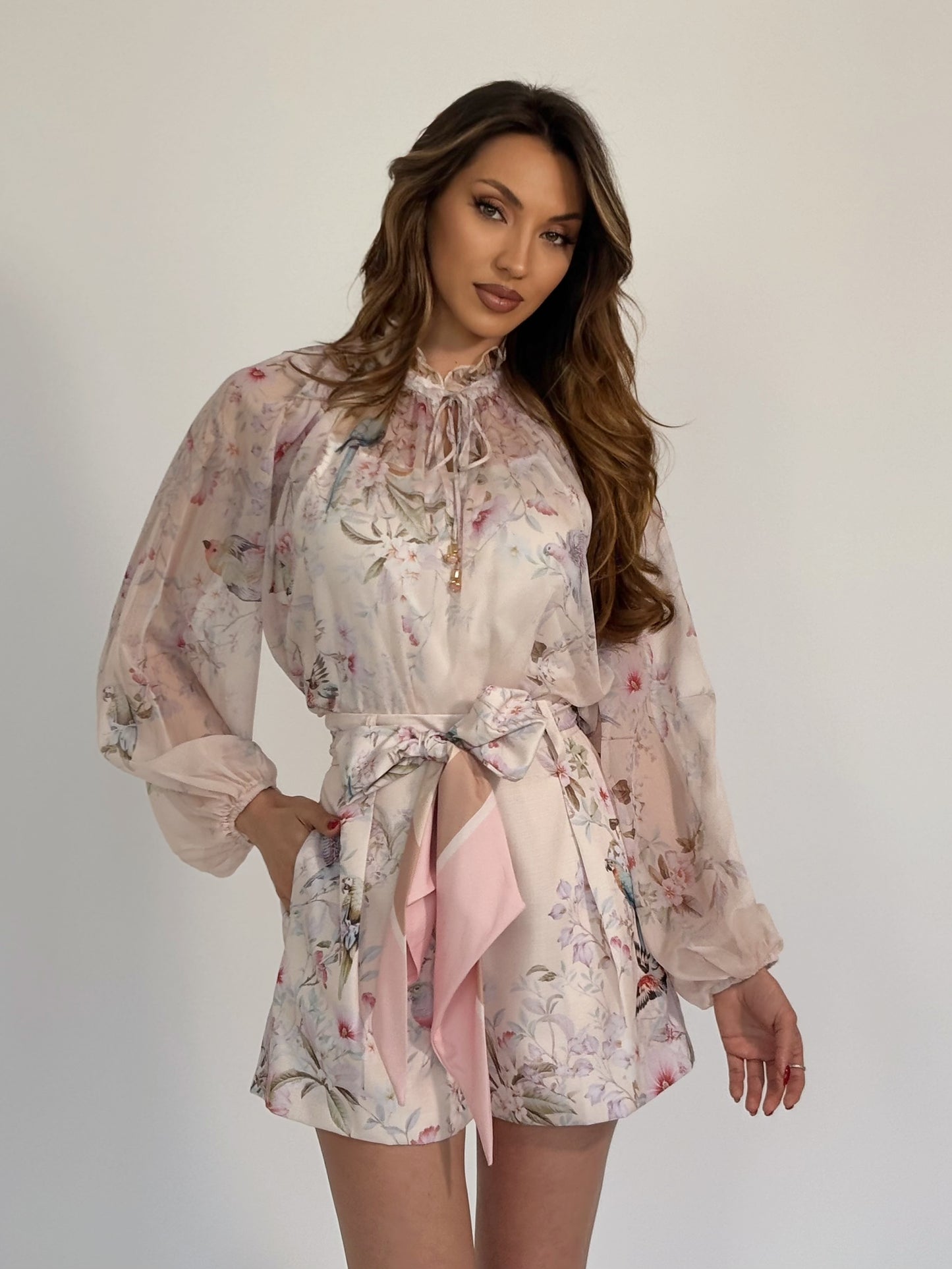 Комплект Milona от сатенирана материя