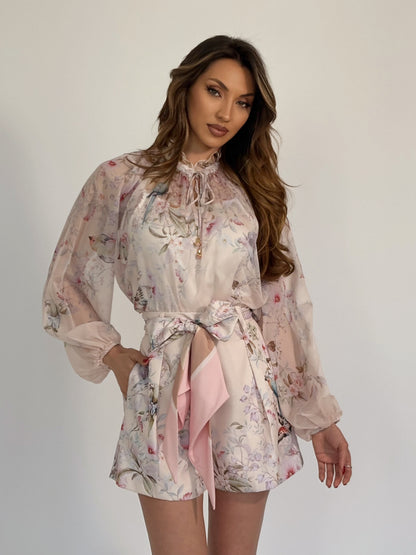 Комплект Milona от сатенирана материя