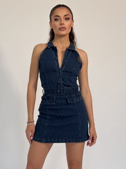 Rochie din denim Rona