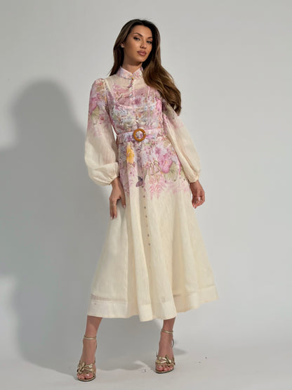 Рокля Rosie с флорални мотиви