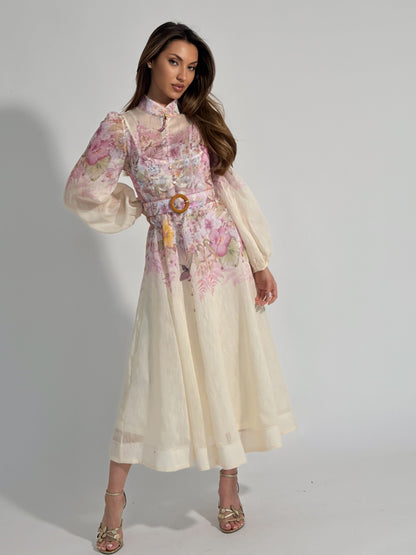 Рокля Rosie с флорални мотиви