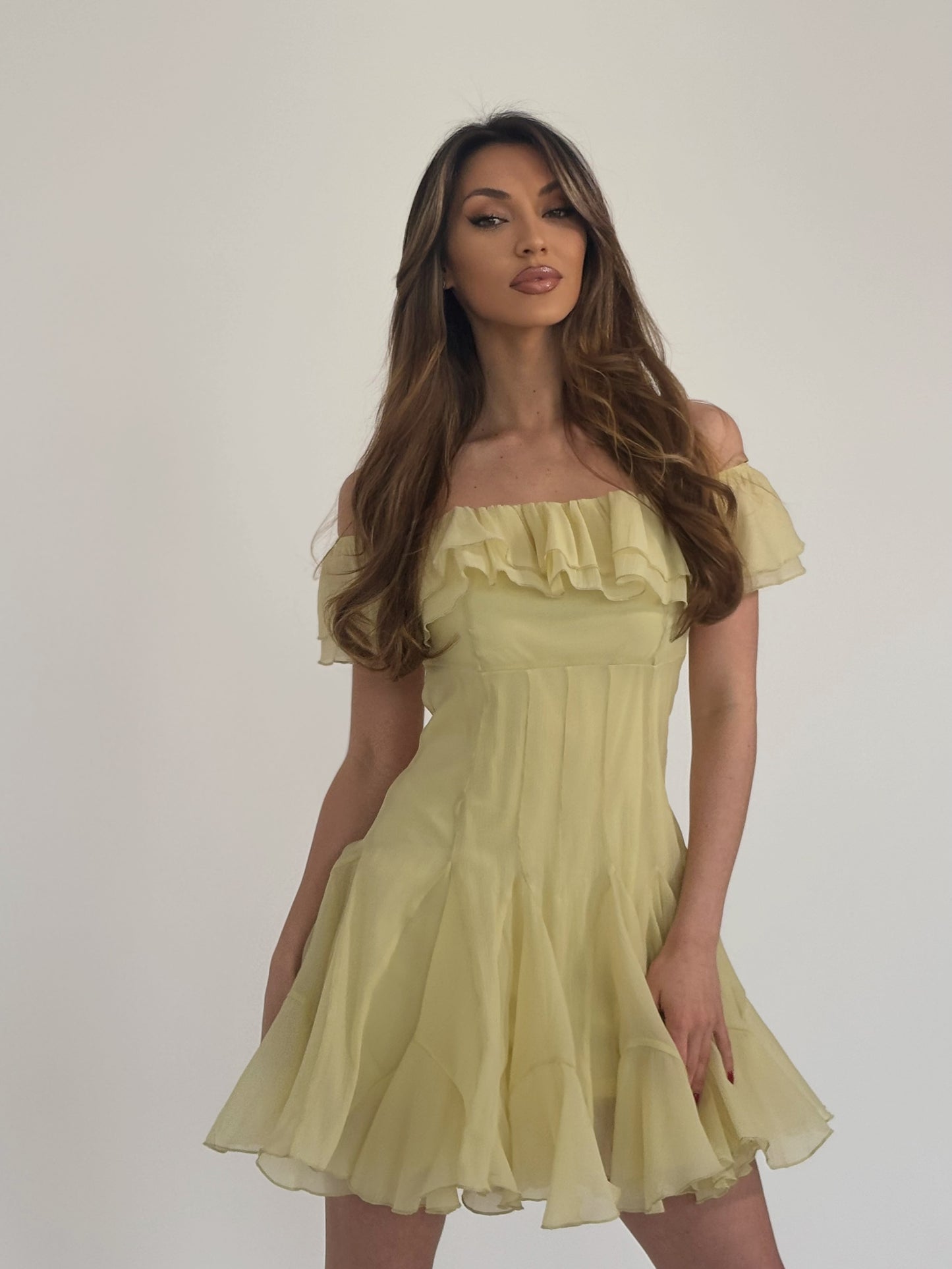 Dominica organza dress