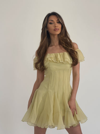 Dominica organza dress