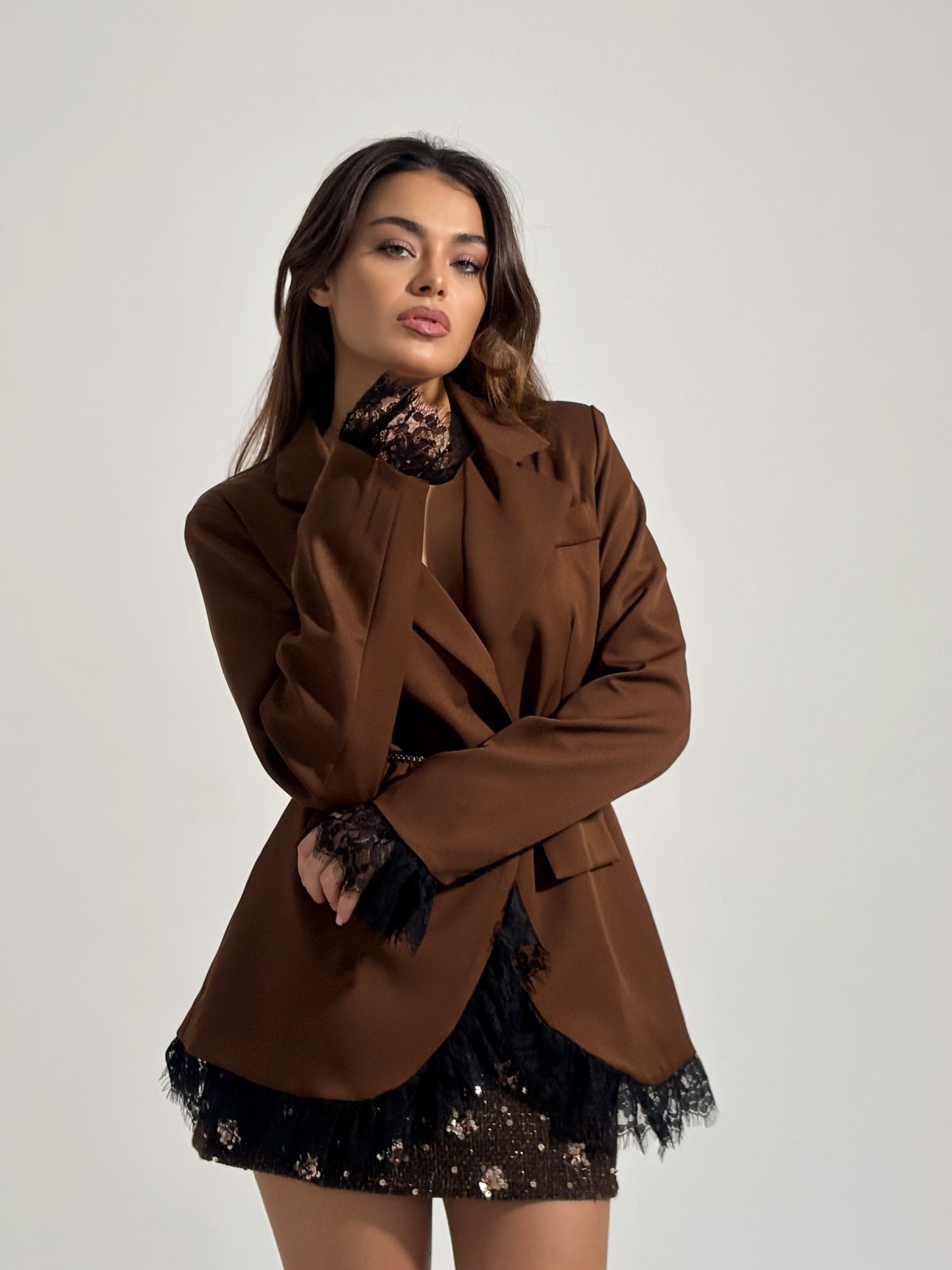 Блейзър Belissima с дантела