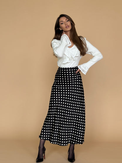 Блуза Vella с дантела