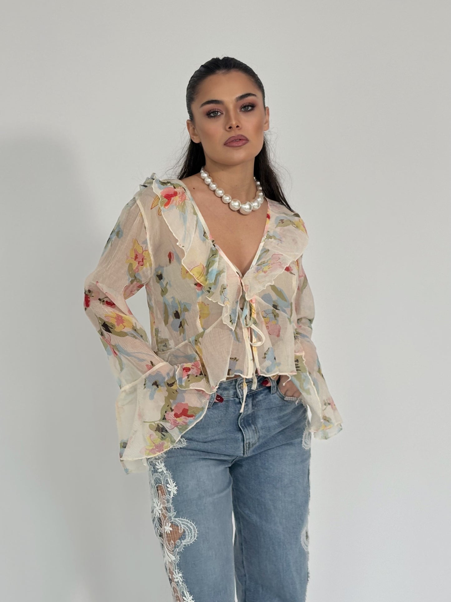 Блуза Mia с цвета