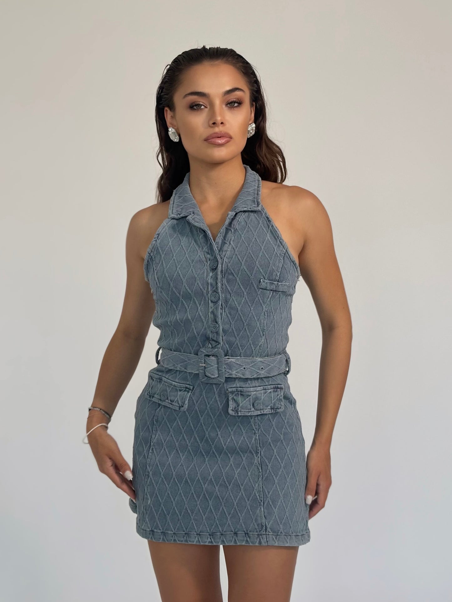 Rochie din denim Rona