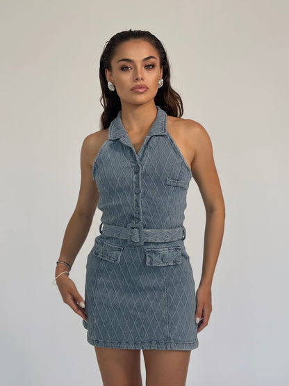 Rochie din denim Rona