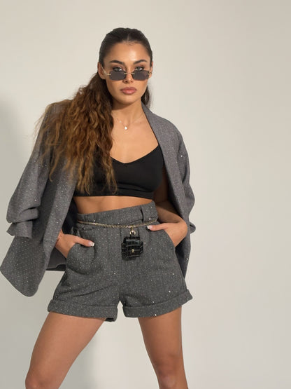 Вълнен комплект с камъни Torina