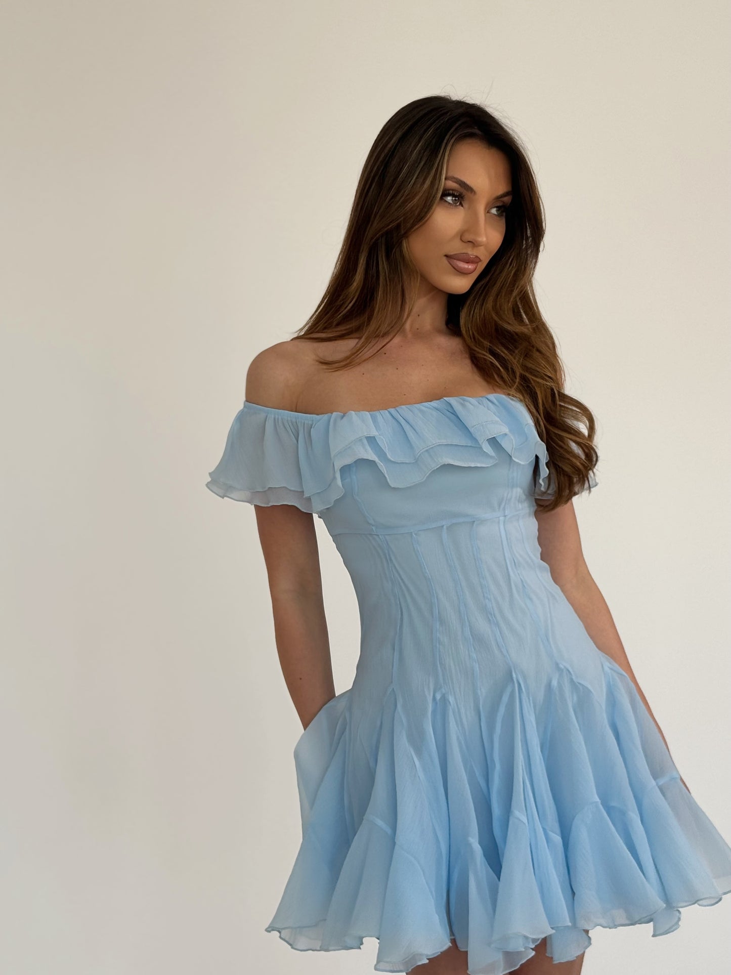 Dominica organza dress