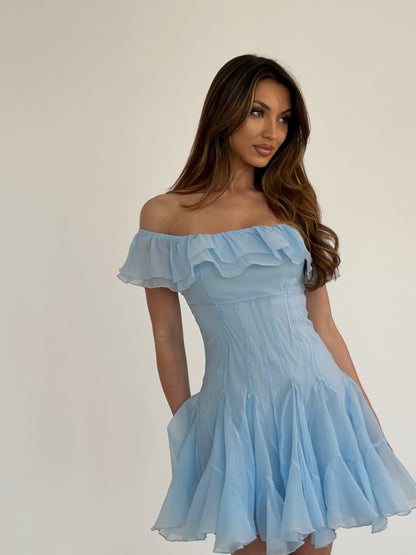 Dominica organza dress