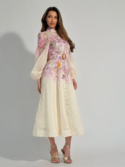 Рокля Rosie с флорални мотиви