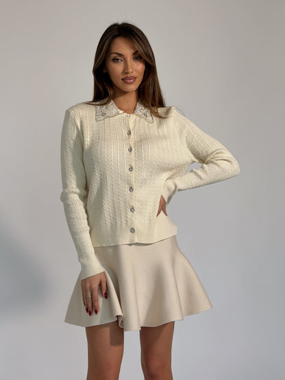 Жилетка Dorian с подвижна яка от мъниста