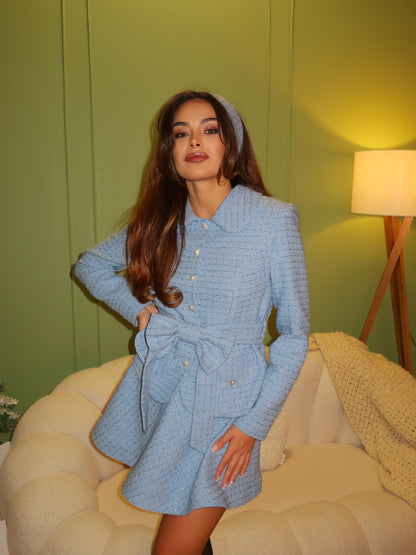 Сако Brigit от букле с панделка