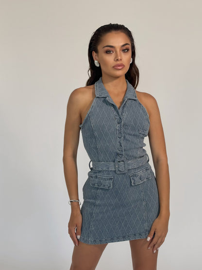 Rochie din denim Rona