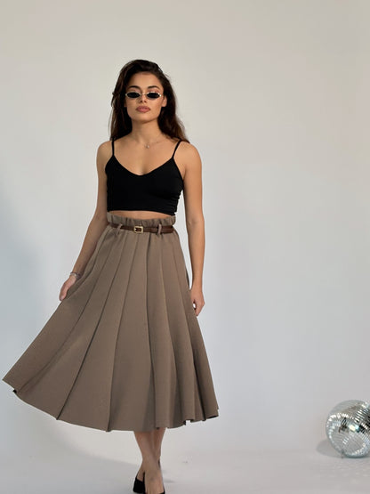 Миди пола с колан Amala