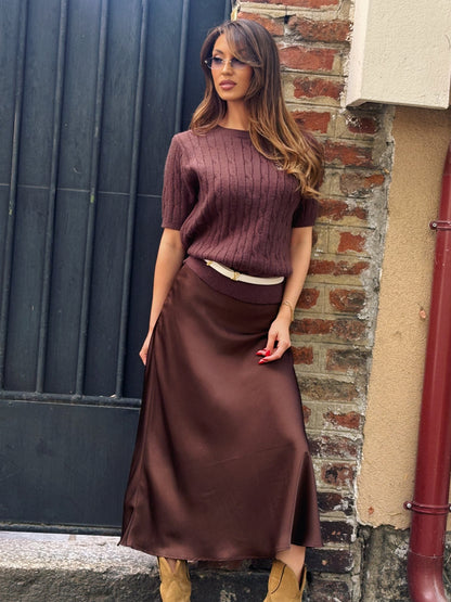 Пуловер Love с вълна