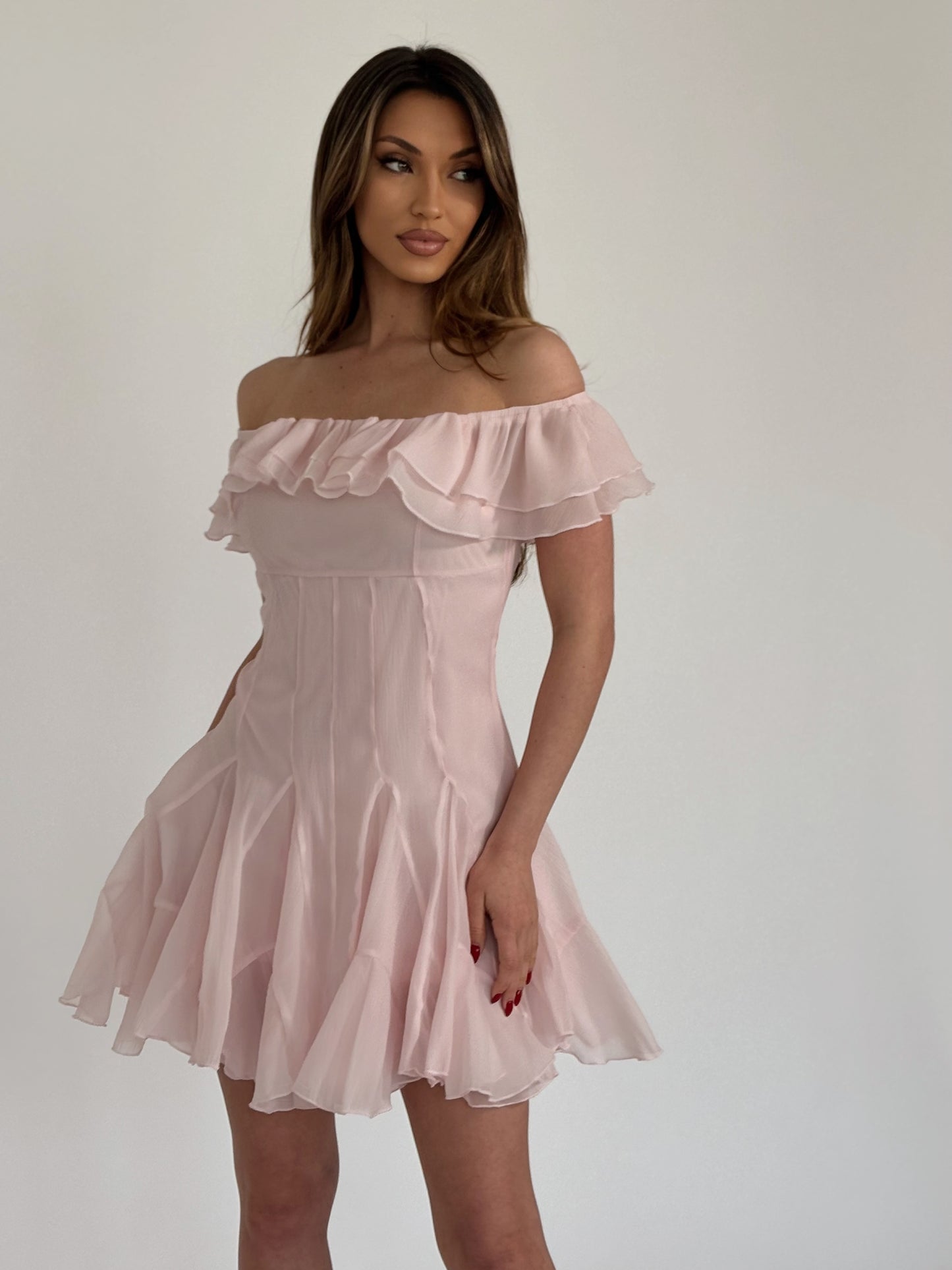 Dominica organza dress