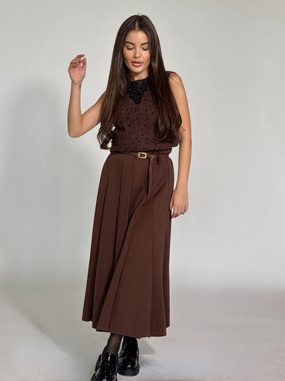 Миди пола Korita с колан