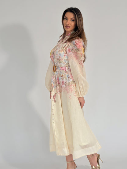 Рокля Rosie с флорални мотиви