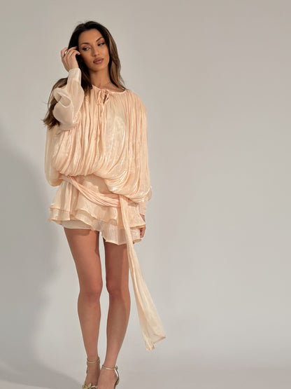 Сатенена рокля Jolie