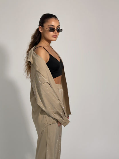 Сатенен комплект Riata с камъни