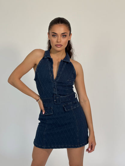 Rochie din denim Rona
