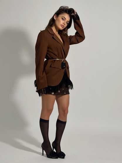 Блейзър Belissima с дантела