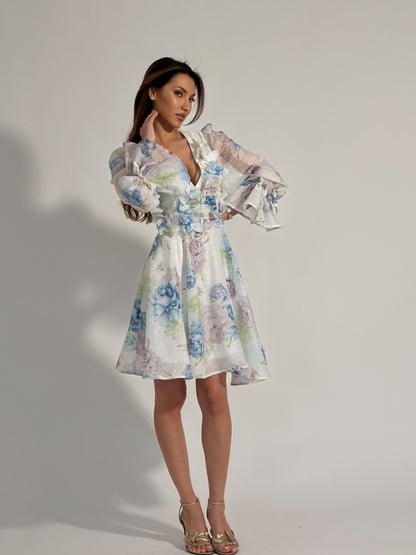 Рокля Flora с цветя