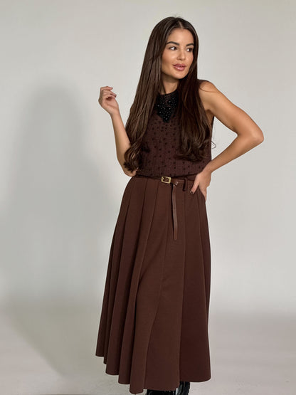 Миди пола Korita с колан