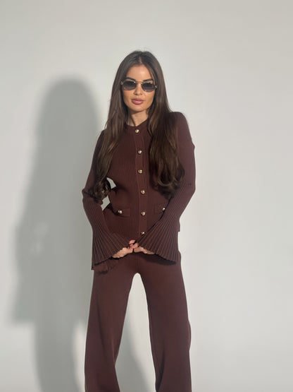 Комплект Valla от плътно рипсено плетиво