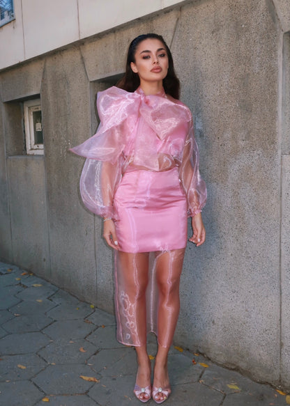 Пола ALLURE от сатен и органза