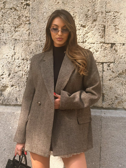 Оувърсайз блейзър Petit с вълна