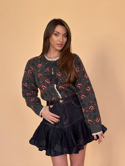 Жилетка на цветя Letisia