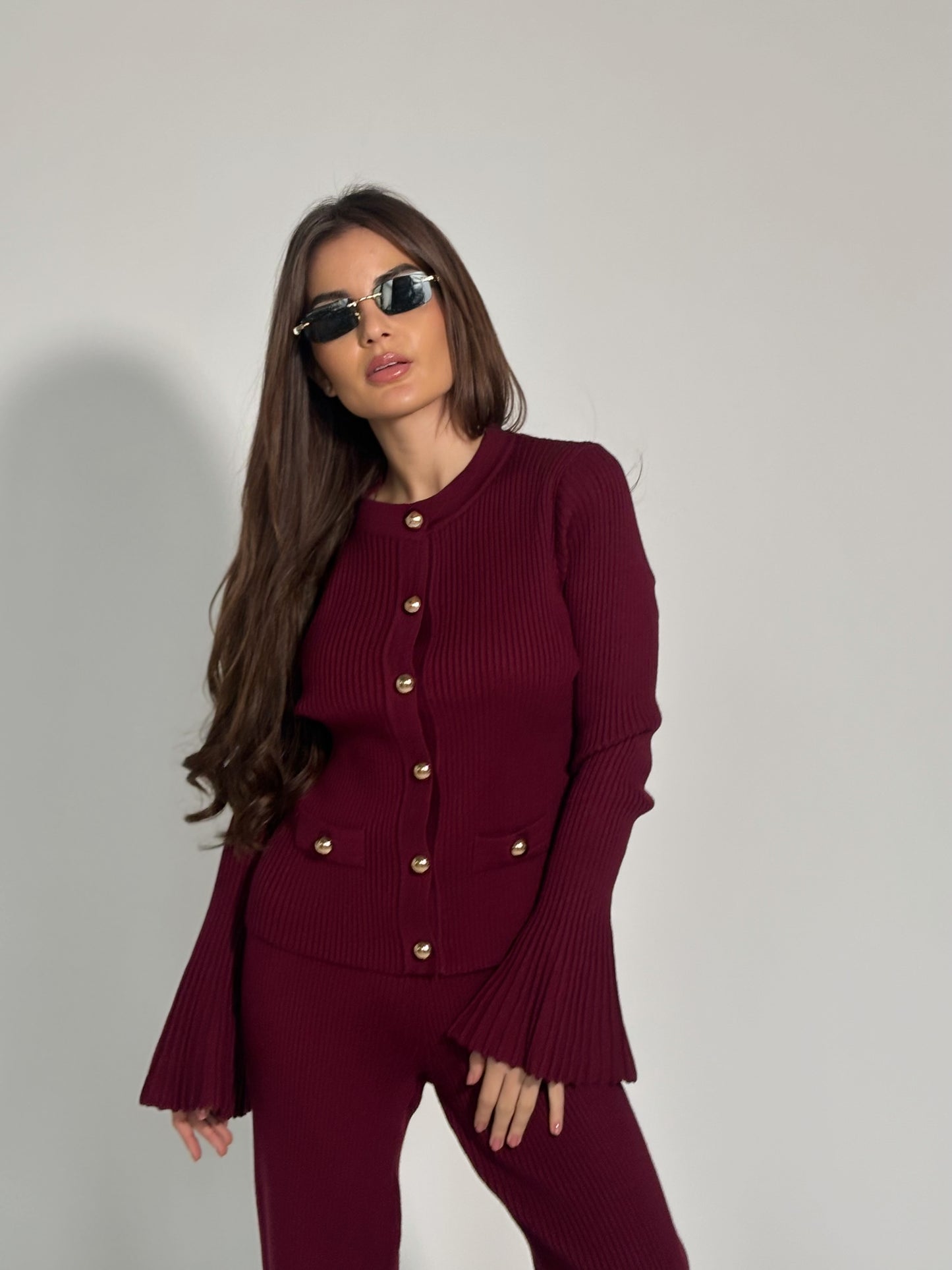 Комплект Valla от плътно рипсено плетиво