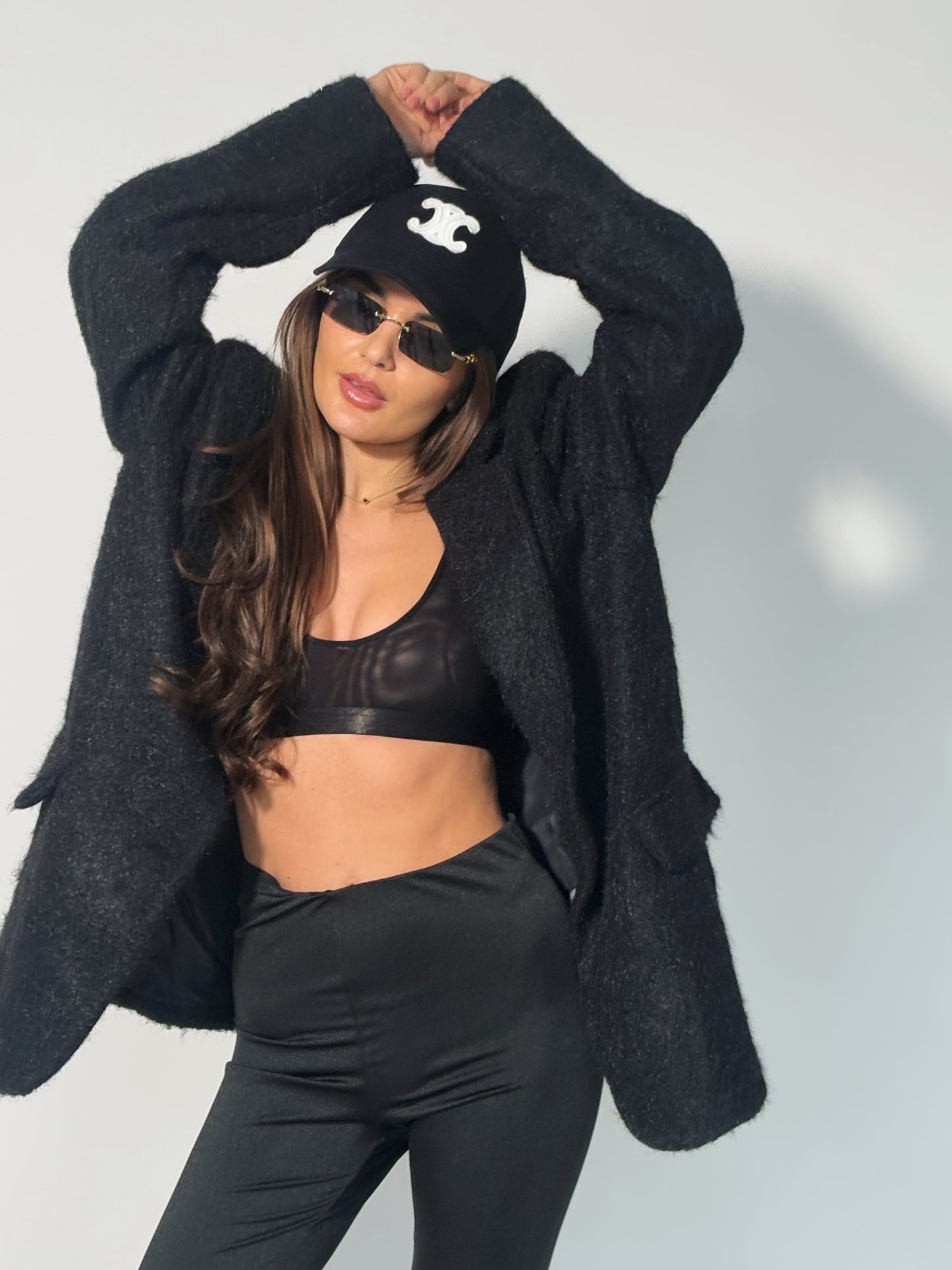 Блейзър Cocona от плътна материя