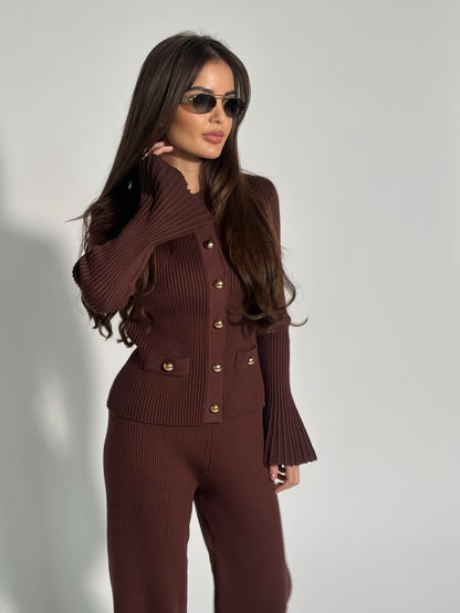 Комплект Valla от плътно рипсено плетиво