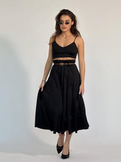 Миди пола с колан Amala