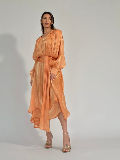 Сатенена рокля Carmella