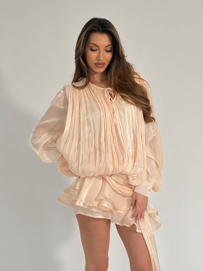 Сатенена рокля Jolie