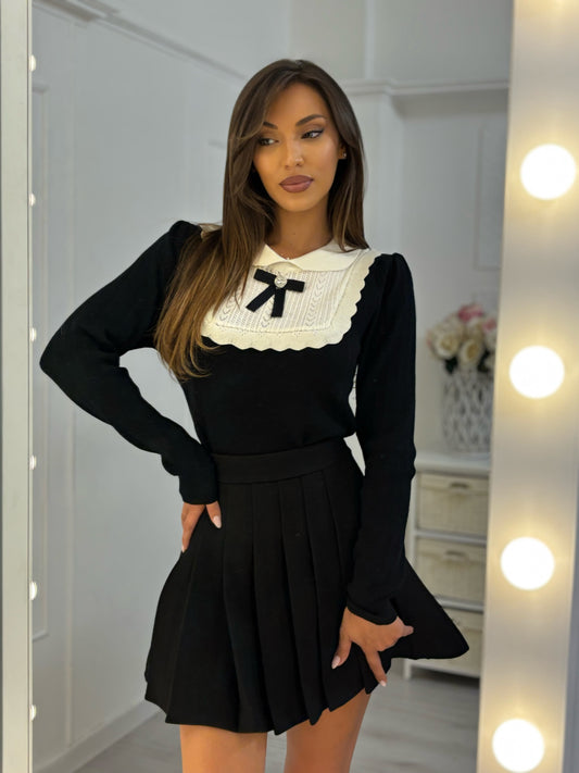 Блуза Doroty с яка и панделка
