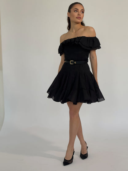 Dominica organza dress